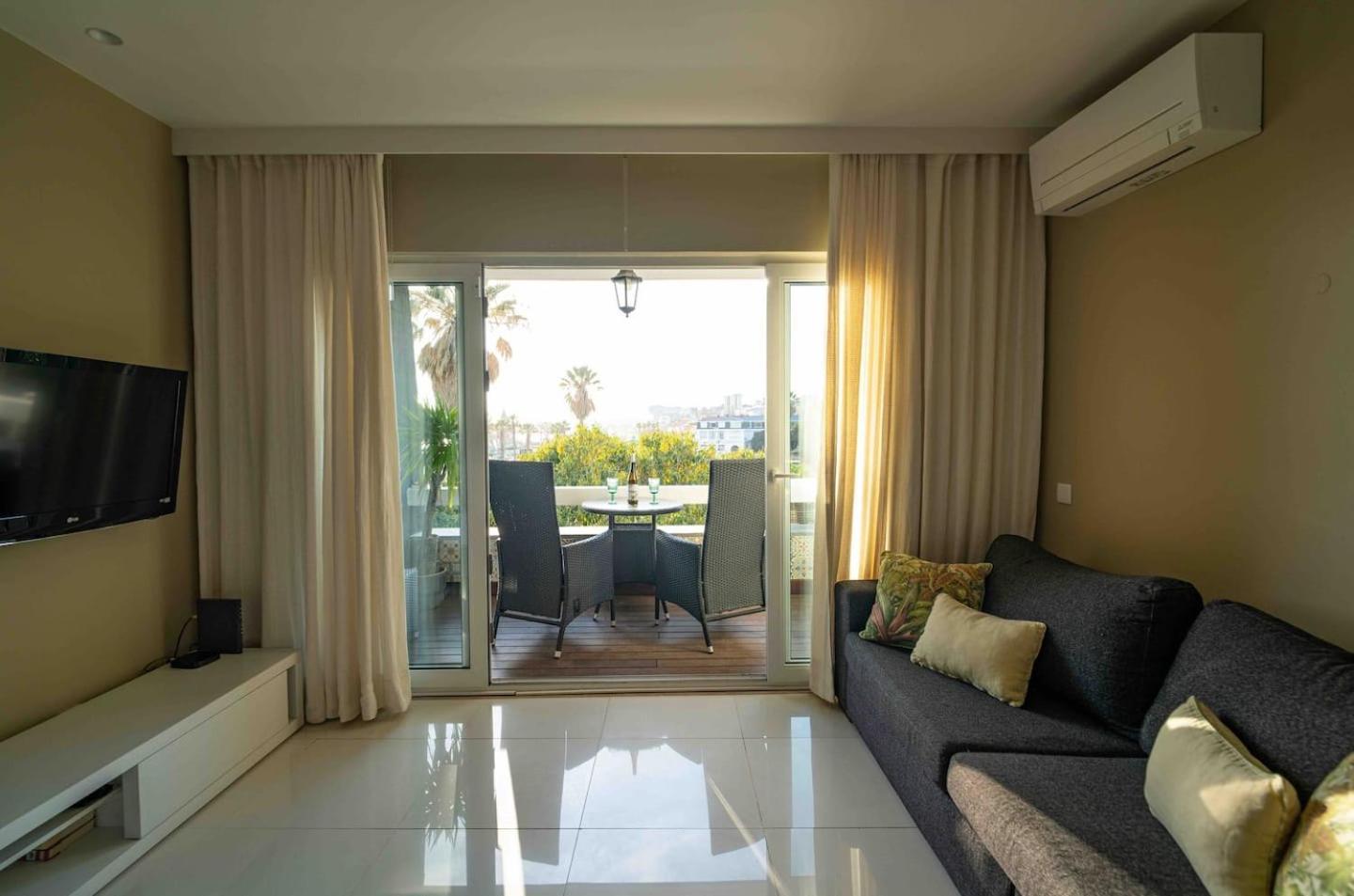 Sea View W Balcony 2 Mins Walk To Beach & Casino Estoril Exterior foto
